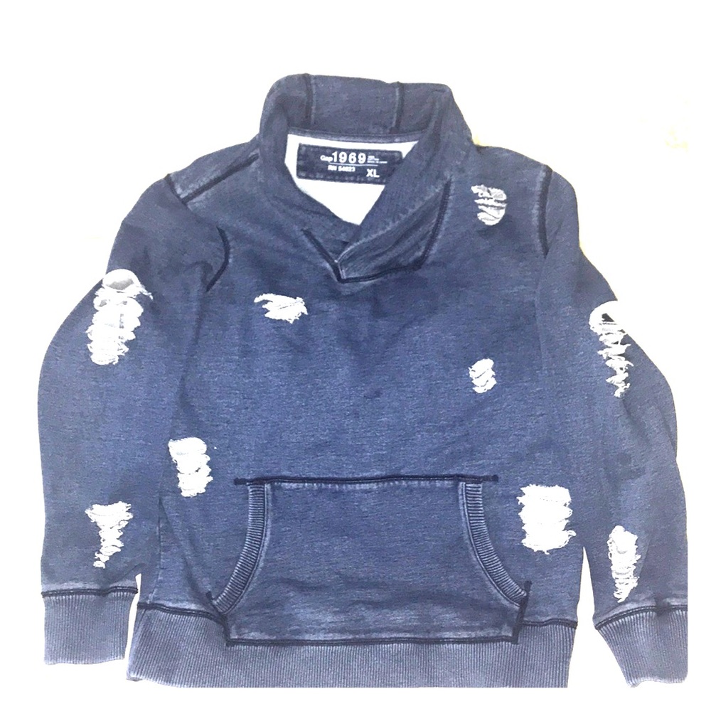 Custom made GAP Jean Pullover